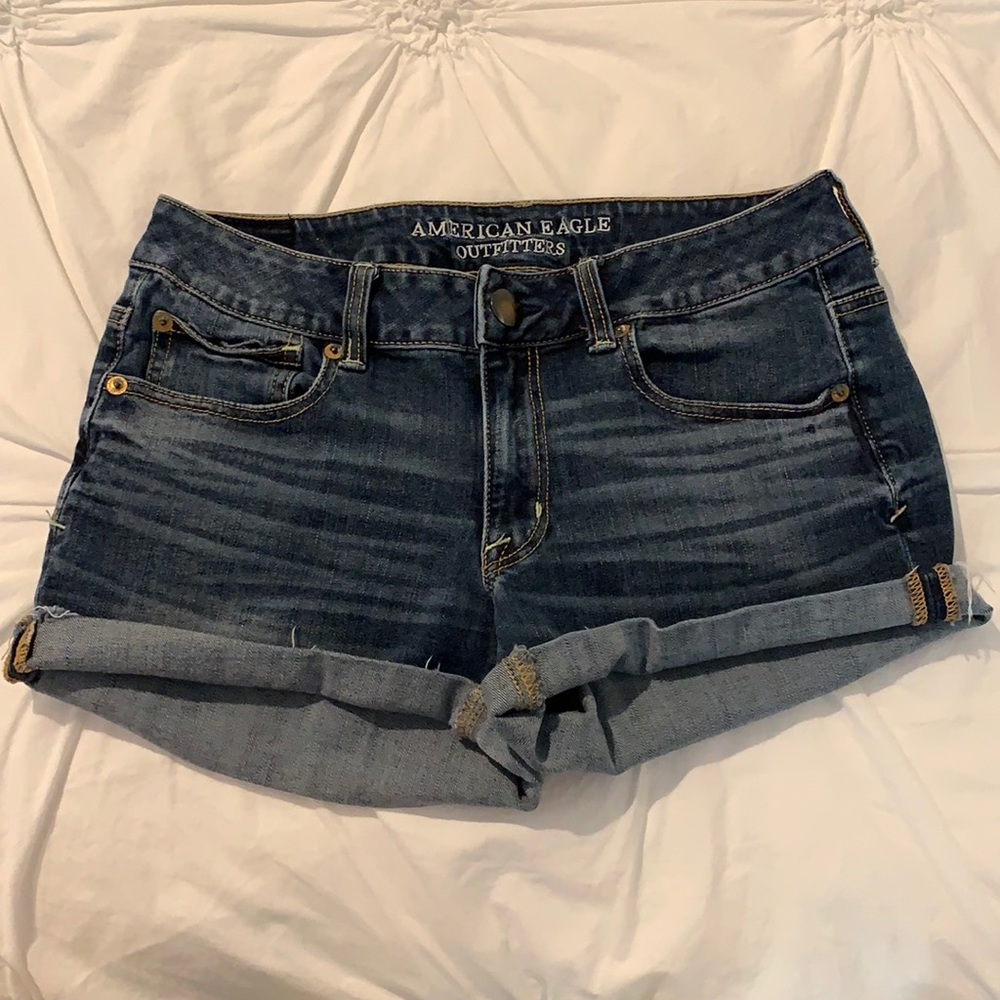 American eagle jean shorts